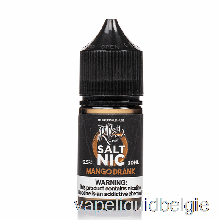 Vape België Mangodrank - Meedogenloze Zouten - 30ml 50mg